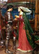 John William Waterhouse Tristram and Isolde (mk41) china oil painting artist